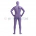 Full Body Light purple Lycra Spandex Bodysuit Solid Color Zentai suit Halloween Fancy Dress Costume Full Body Light purple Lycra Spandex Bodysuit Solid Color Zentai suit Halloween Fancy Dress Costume